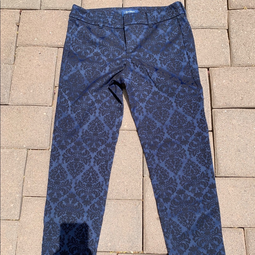 EUC Old Navy Blue and Black Dress Pants